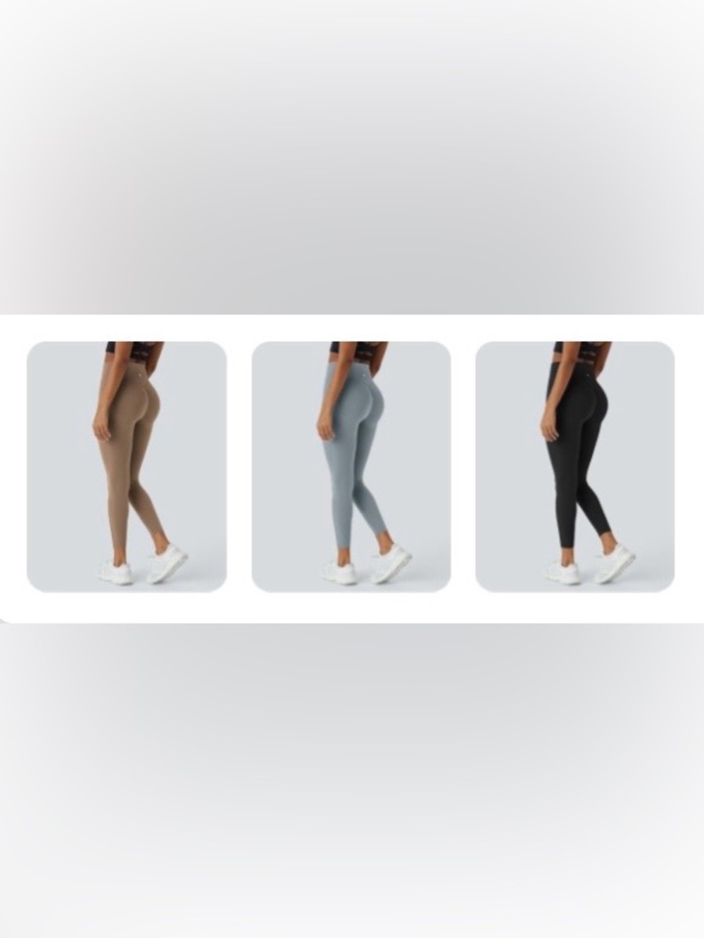 HALARA UltraSculpt High Waisted Scrunch Butt Tummy Control Training Leggings NEW